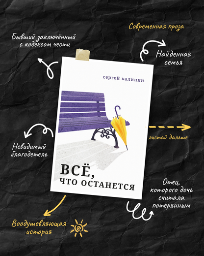 Предзаказ — Всё, что останется, Сергей Калинин