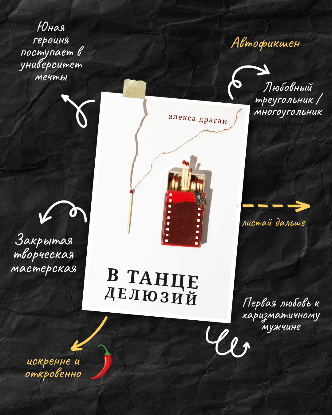 Предзаказ — В танце делюзий, Алекса Драган
